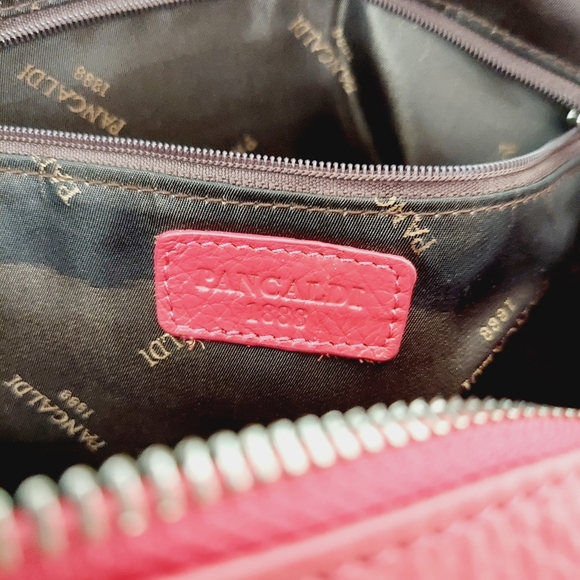 Pancaldi1888 Pink Leather Handbag Hobo Bag - Picture 8 of 11